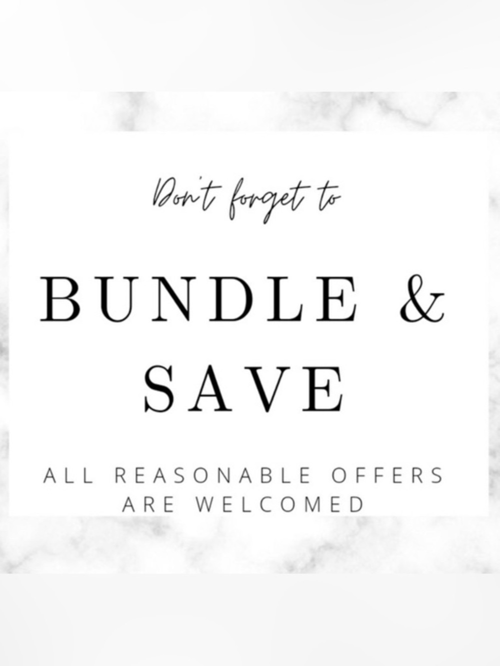 ✨Bundle And Save On Items And Shipping!!!✨
